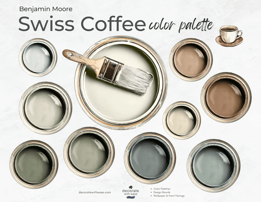 Swiss_Coffee_Benjamin_Moore_OC-45_paint_color_palette